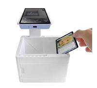 ScanBox para MTG/TCG, escáner de tarjetas deportivas, soporte de escáner de tarjetas, herramienta de escaneo multifuncional con soporte para teléfono, base sin deslizamiento, escaneo rápido de precios