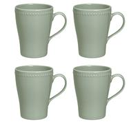 Scandi Living 4 Tazas Dots 35 cl Verde