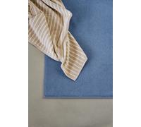 Scandi Living Alfombrilla de baño Drift 50x70 cm Azul