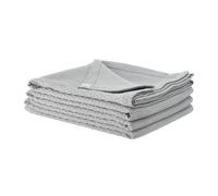 Scandi Living Colcha de cama Kimono 260x260 cm concrete (gris)
