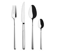 Scandi Living Cubertería Frost 24 cubiertos Acero inoxidable