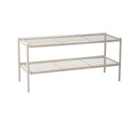 Scandi Living Estante zapatero Nod 80x30x37 cm Beige