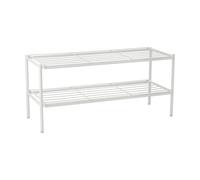 Scandi Living Estante zapatero Nod 80x30x37 cm White
