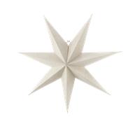 Scandi Living Estrella de Adviento Bare blanco 80 cm