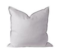 Scandi Living Funda de cojín Calm lino 50x50 cm Icy Grey