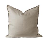 Scandi Living Funda de cojín Calm lino 50x50 cm Sand