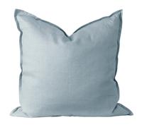 Scandi Living Funda de cojín Calm lino 50x50 cm Sky Blue