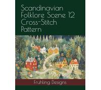 Scandinavian Folklore Scene 12 Cross-Stitch Pattern