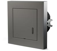 Scandinavian Home - Detector de movimiento para interiores, sensor de movimiento HF, tamaño estándar, 55-180°, detección de 15 m, con tecnología de 3 alambres/cable neutro para LED, montaje empotrado