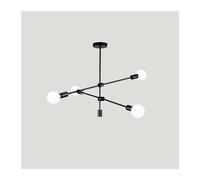 Scandinavian Long Rod Art Deco E27 - Bedroom Dining Living Room Magic Bean Lamp, LED Chandelier