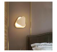 Scandinavian Minimalist Style Lamp Light Compatible with Living Room Bedside Bedroom Corridor Stairwell Round Square Triangle Art Lights Indoor Lighting Wall Mounted Lamp(9w