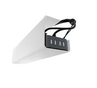 Scanfield Organizador Cables Escritorio Set 2, Bandeja Organizador Escritorio Con Flujo de Aire, Bandeja Cables para Escritorios Robusto y Espacioso, Fácil de Instalar, Estante Modular Ordenar Cables