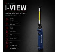 SCANGRIP LED Luz De Inspección COB Recargable 500 lm Spot Slim IP30 Azul