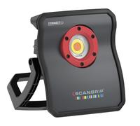 SCANGRIP MULTIMATCH 3 Connect - Luz de trabajo LED CRI+ de 3000 lúmenes para detalles e inspección, herramienta eléctrica que funciona con pilas, temperatura de color ajustable, control de luz