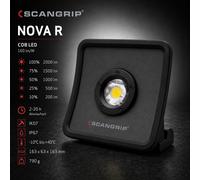 SCANGRIP NOVA R Luz De Trabajo LED Con Batería COB 2000 Lumen IP67