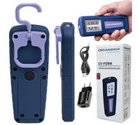 SCANGRIP UV Forma Pila Cob LED Lámpara de Trabajo Con UV Luz 03.5408 Lecksuche