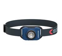 SCANGRIP, Zoom - Lámpara Frontal LED Recargable 220lm con Función Zoom, 3 Niveles de Lúmenes, Batería Li-ion y Protección IP54