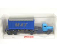 Scania L111 Semirremolque para Container 20' M. A. T. 1:87 WIKING