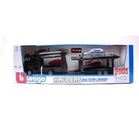 Scania S730 Highline Cab Coche Carrier + Lamborghini Urus 1:43 Modelo Bburago