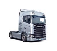Scania S770 4x2 Normal Roof Grey Cab Camión 1:24 Plástico Modelo Kit Italeri