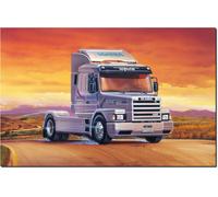 Italeri Kit maqueta Scania T143 M500 Top Line 1:24 - Plástico multicolor detallado