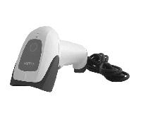 Approx Lector de códigos de barras APPLS22WH – 1D/2D portátil USB Blanco