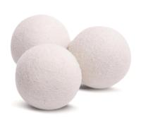 Scanpart Bolas de Lana de Oveja Juego de 3 Bolas Alternativas al Suavizante de Ropa