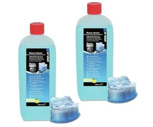 ScanPart líquido de limpieza compatible con máquinas de afeitar | aroma a limón, 2 x 1 l, para el sistema de limpieza; elimina la suciedad y lubrica las láminas y las cuchillas