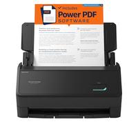 ScanSnap iX2400 A4 Document Scanner (Black) - Incluye software PDF de tungsteno, 45 ppm dúplex, alimentador automático de documentos, USB 3.2, Wi-Fi y Bluetooth, escáner de oficina de alta resolución
