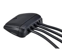 Scanstrut DS-H-Multi-BLK - Sello Horizontal de Cable - Entrada de múltiples Cables Impermeable IP68 | Grado Marino, Resistente a los Rayos UV para instalaciones de RV, Barco y Techo