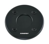 Scanstrut DS-LP-30-BLK - Junta de Cable de Perfil bajo para Cables de 9 a 14 mm y Conectores de hasta 30 mm, Paneles solares, Barras de luz y Dispositivos electrónicos de Techo, Aluminio