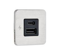 Scanstrut ROKK Tile Cargador USB - IPX6 Impermeable 10W inalámbrico y Doble USB-A de Carga rápida Tile | Solución de alimentación de 12/24V para Barcos, caravanas y vehículos Todoterreno