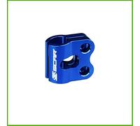 SCAR Abrazadera Latiguillo Freno Compatible con KAWASAKI KXF KLX 65 80 85 100 125 250 450 450 450R 150BF D-TRACKER125 89-26 SUZUKI RM RMZ DRZ 04-26 - Azul