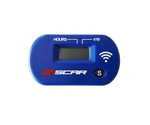 SCAR Contador de horas inalámbrico con Velcro azul