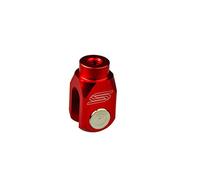 SCAR Distanciador Pedal Leva Bomba Freno Trasero Compatible con BETA RR XTRAINER 125 250 300 350 390 430 480 13-21 - Rojo