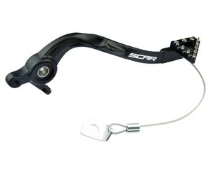 Scar Pedal de freno 125-300SX 250-450SXF TC125-250 Negro