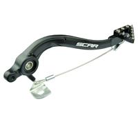Scar Pedal de freno 125-350EXC EXCF17-23 TE FE 17-23 Negro