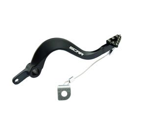 SCAR Pedal de freno trasero negro, negro
