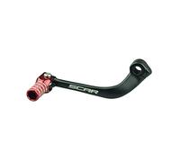 SCAR Pedal Palanca de Cambio Compatible con HONDA CRF 110 CRF110F 13-23 - Rojo