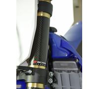 SCAR Protectores Superior de Horquilla Carbono Compatible con KTM YAMAHA BETA HUSQVARNA HONDA GASGAS KAWASAKI SUZUKI SHERCO 125 250 300 450 500