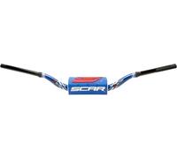 SCAR RACING Guidon O² y Empuñadura Espuma Azul SCAR - S9112BLBL