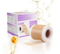 Scar Removal Strips, Silicone Adhesive Scar Sheets, Invisible Breathable Medical Grade Tape, Flexible Reusable Skin Repair Patch, Wound Care Patches for Youth Teens Women Men Athletes