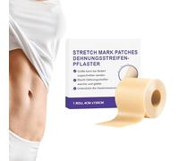 Scar Sheets - Tira de cuidado de la piel con parche para cicatrices y decoloración, capa curativa de silicona avanzada, cubierta larga hidratante, elástica, transpirable, soporte de reparación para
