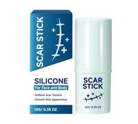 Scar Stick - Mild Moisturizing Silicone | 10g Portable Scar Remover for Face and Body, Smoothing Balm for Stretch Marks on Tummy Arms Legs, Gentle Repair Formula All Skin Types Daily Use