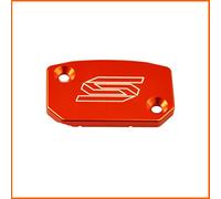 SCAR Tapa Bomba Embrague Compatible con KTM BREMBO SX SXF EXC TPI EXCF 125 150 250 300 350 450 500 06-23 - Naranja