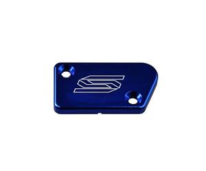 SCAR Tapa Bomba Freno Delantero Aluminio Compatible con YAMAHA YZ YZF YZ-F WR 125 250 450 08-23 - Azul