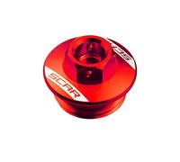 SCAR Tapón Llenado Aceite Compatible con KTM SX SXF SX-F EXC EXCF 50 65 85 125 250 350 450 500 06-23 - Rojo