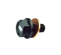 SCAR Tapón Vaciado Compatible con KAWASAKI KX KXX 250 450 21-23 - Negro