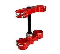 SCAR Tijas Compatible con Beta RR 2T 250/300 RR 4T 350 390 430 480 16-21 - Offset 22mm - Rojo