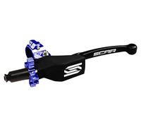 SCAR Palanca plegable + cazuela universal negra - rueda azul, negro